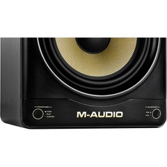 MAudio Forty Eighty 8″ Powered Studio Monitors (Each) Gold Refurbished
