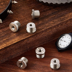 6-Pack 5/8″ Male to 1/4″ Female Mic Screw Adapters for Tripods