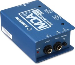 Samson MDA1 1-channel Active Instrument Direct Box (3-pack) Bundle