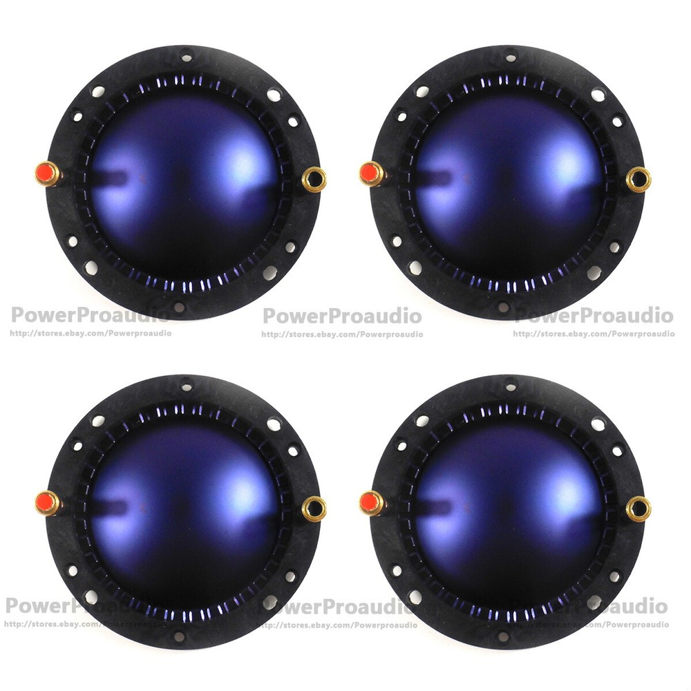 4pcs Diaphragm For Turbosound RD214 Driver TCS152/96 Blue Titanium