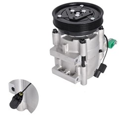 A/C Compressor w/Clutch Replacement for Santa-Fe 2001-2006 Replacement for CO