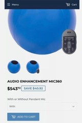 AUDIO ENHANCEMENT MIC360