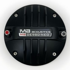 MB Acoustics 1.4” Neodymium Titanium Compression Driver, 3″ VC, 8Ω, MB-DE980-NEO