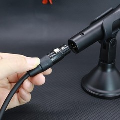 KIRLIN Cable MPC Microphone Cable, XLR, BLACK, 25FT (MPC-270PB-25/BK)