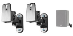Pair Hidden Wall Swivel Brackets For Boston Acoustics CS23 Bookshelf Speakers