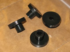 4 SORBOTHANE VIBRATION ISOLATION 1in BUSHING GROMMET MOUNT WASHER FAN NOISE RING