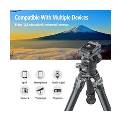 Mini Tripod for Camera,Table Tripod,Aluminum Portable Small Tripod with 360°