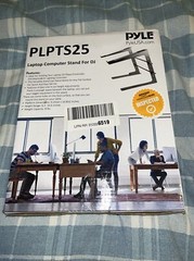 Pyle PLPTS25 DJ Notebook Stand-O