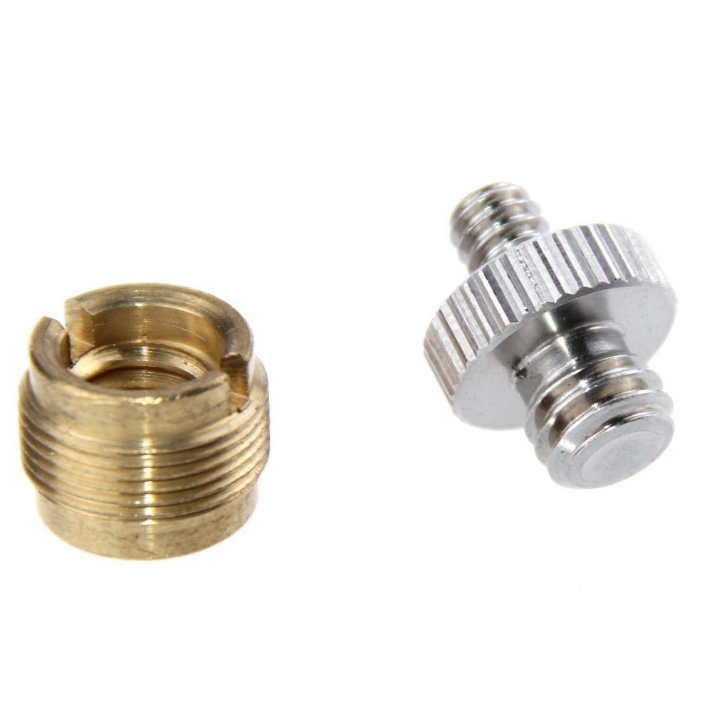 Mic Stand Screw 3/8 To 5/8 Inch & Thread Adapters 1/4 To 3/8 Inch 1071