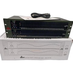 dbx 1231 Dual Ch 31-Band Graphic Equalizer with 6 or 15 dB Switchable Boost/Cut