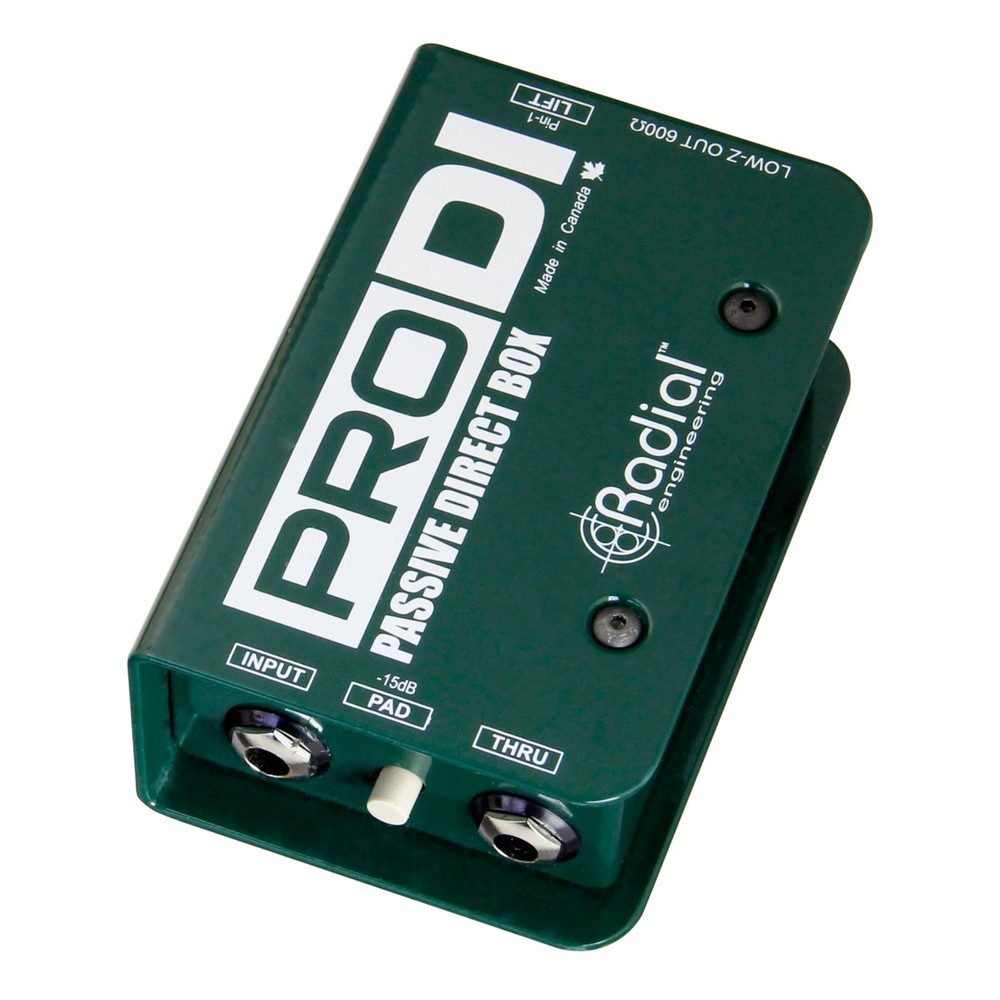 Radial Pro DI Passive Direct Box Assorted Colors