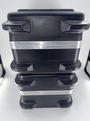 SKB Hard Shell Equipment Heavy Duty Protective Storage Cases Black Lot of 2
