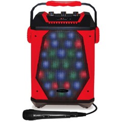 Technical Pro Rechargeable Bluetooth LED Panel Speaker with Wired Mic (WASP460)
