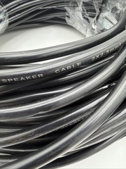 2 Pack 200ft 12AWG 1/4″ TS Speaker Cables Male to Male DJ PA Amp Patch Cord