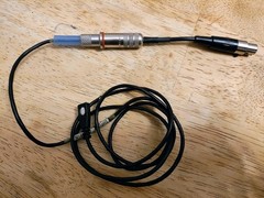 Lectrosonics WM MM Microphone Adapter To TA5F (2.5mm Locking To Regular 5Pin)