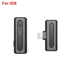 Wireless Lavalier Microphone Audio Video Recording Mini Mic For Android iphone