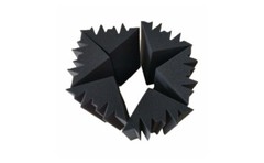 8 pcs Acoustic Foam Bass Trap Soundproof Corner Wall Studio Home 10x5x5 Black