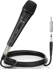 K1 Microphone: High-Sensitivity Handheld Mic with Mute Function and Accessories