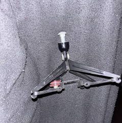 Vintage JVC TL-E35 Mic Suspension – Microphone Mount Black Mount Bracket