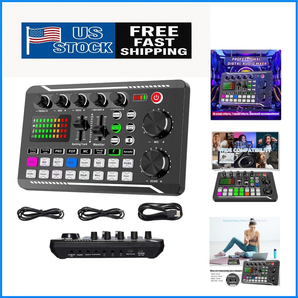 Compact DJ Controller with DSP Dual Chip for Exceptional Streaming Audio Quality