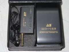 J&B MC-126 Microphone Transmitter & MC-126 Wireless Receiver w/ Microphone