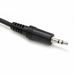 Two Pack of 1/8″ (3.5mm) Stereo Male to 1/4″ Male Patch Cable – 10 Foot – NEW