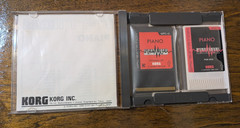 Korg Wavestation Piano WSC-01 PCM & WPC-01 Piano Performance Data Cards
