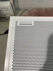 One – Shure MXA910W Microflex Wired Ceiling Array Microphone Panel