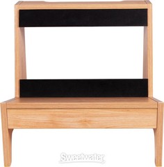 Gator Frameworks Elite Series Small Guitar Amp Stand – Natural Maple Matte