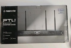 Phenyx Pro PTU 6000 Selectable Frequency UHF 8 Channel Wireless Microphone syste