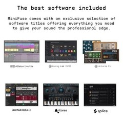 Arturia MiniFuse USB-C Audio Interface (MiniFuse 4)