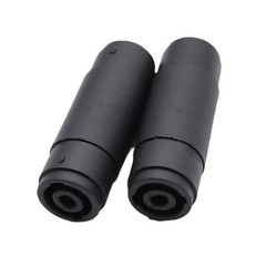 2pcs Speakon 4-Pin 4 Pole Female To Female Coupler Audio Cable Adapter Connector