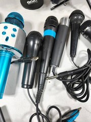 LOT OF 10 Various Brands & Models Microphone Used Working
