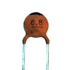 100pc Disc Ceramic Capacitor 6.8pF 50V ±0.25pF NP0 RoHS Taiwan NPO