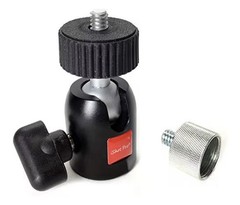 iShot Pro Microphone Music Stand Thread Screw Reducer Converter Adapter + 360°..
