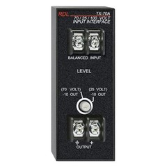RDL TX-70A Input Interface with Unbalanced Line Out