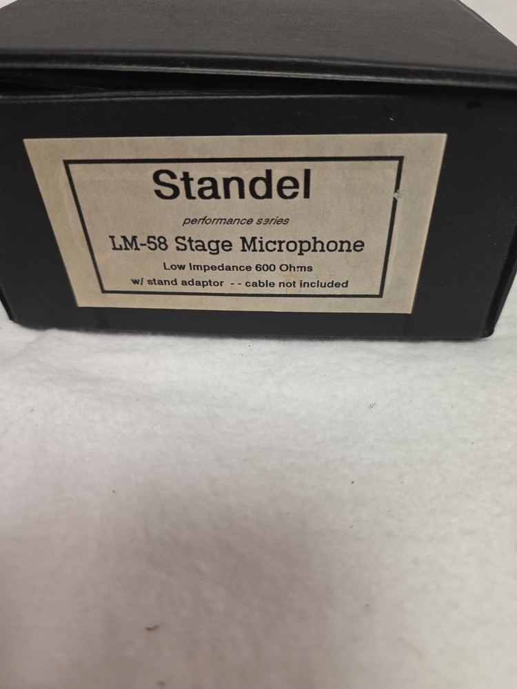 Standel Performance Series LM-58 Stage Microphone Low Impedance 600 Ohms
