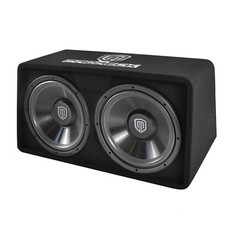 PRORECK PR-122M Complete 1500W Dual 12″ Car Subwoofer Amplifier