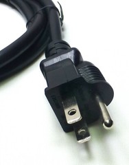 LASE 6 Ft(1.8M) PowerCon to 3 Pin AC Edison Plug 16AWG (for Powered Speakers)