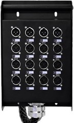 Seismic Audio – 12 Channel XLR Snake Cable 50′ Long – 12 Sends and 4 XLR Retu…