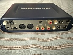 M-Audio Fast Track Pro Digital Recording Interface MIDI 2.0 Audio /No Ac Adapter