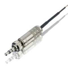 Countryman E6CABLEL1SR 3.5mm Locking E6 Earset Snap On 1mm Cable for Sennheiser