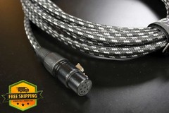 Iconic Cables 7 Pin XLR 20ft Female to Male Mic Cable