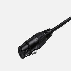x2 XLR Male to Female Microphone Cable Balanced 3 Pin Mic Connector Extension