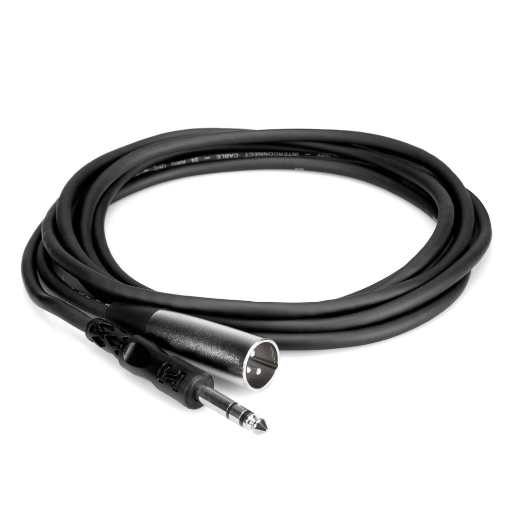 Hosa STX-105M 5-foot Balanced 1/4″ TRS Male to XLR Male Cable 5ft 5-feet Cord