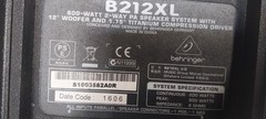 COMPLETE PA System, 17 pcs., Behringer 1000 Watts amp, with Extras and Road Case