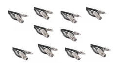 10x Hosa XRF-303 3FT 3-Pin XLR Female /RCA Male Cable Audio SPEAKER Mixer Stereo