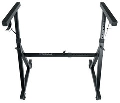 Rockville Z40W Z-Style Keyboard Stand+Wheels+Bag Fits Yamaha CP300