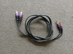 Monster Prolink 1/4 “ TRS to XLRFemale Cable Pair – 6.5′ (High Quality)