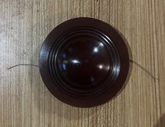 3 Inch Dark Brown Replacement Speaker Diaphragm